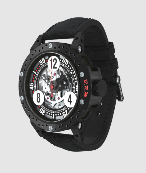 Review High Quality B.R.M Replica Watches For Sale BRM DDF6-46 Skeleton Full Black